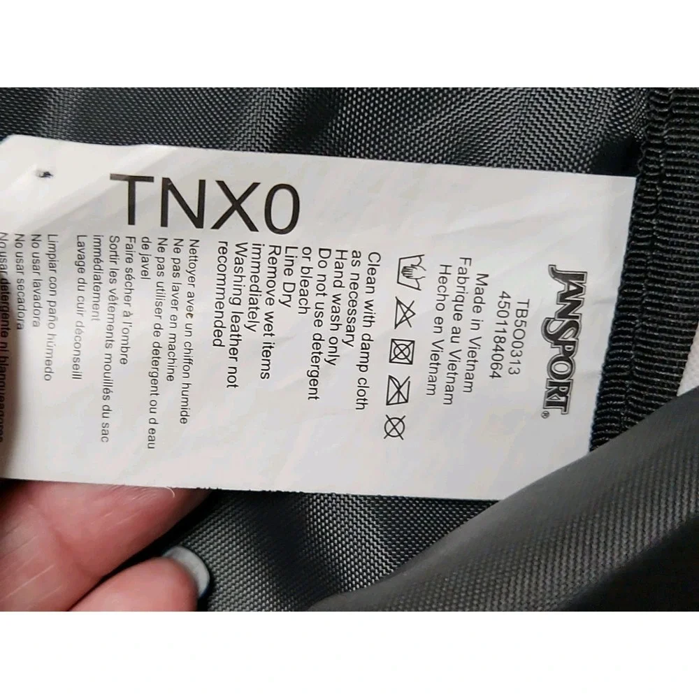 JanSport TB500313 TNXO Messenger Bag Cross Bag Teal Black Plaid Multiple Pockets